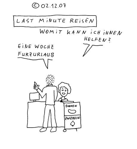 Furzurlaub By Müller | Media & Culture Cartoon | TOONPOOL