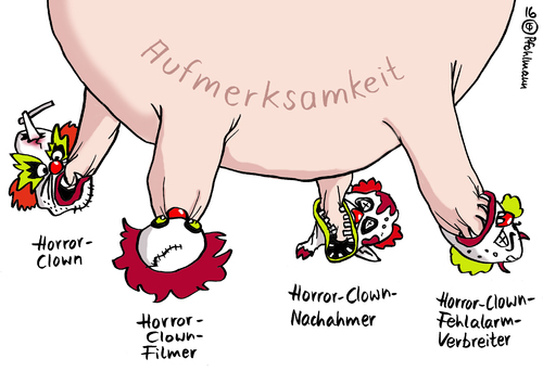 Aufmerksamkeitsclowns