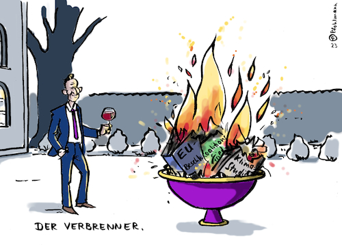 Cartoon: Der Verbrenner (medium) by Pfohlmann tagged wissing,verbrenner,verkehr,verkehrsminister,umwelt,klima,eu,koalition,bundesregierung,fdp,ampelkoalition,auto,autoindustrie,abgase,emissionen,ampel,feuer,wissing,verbrenner,verkehr,verkehrsminister,umwelt,klima,eu,koalition,bundesregierung,fdp,ampelkoalition,auto,autoindustrie,abgase,emissionen,ampel,feuer