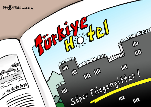 Fliegengitterhotel