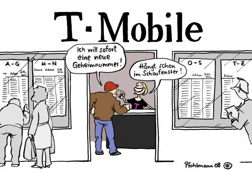 Cartoon: Geheim! (medium) by Pfohlmann tagged telekom,mobile,daten,datendiebstahl,geheimzahl,kundendaten,telekom,telefonanbieter,anbieter,kunde,bürger,daten,handy,mobiltelefon,geheimzahl,geheimnummer,nummer,kundendaten,datendiebstahl,diebstahl,klauen,datenklau,datenschutz,privatsphäre,verkaufen,handel,öffentlichkeit,datenmissbrauch,missbrauch,kundenservice,datenhandel,kriminalität,verwaltung,schutz,vertrauen,datenverkauf,identität