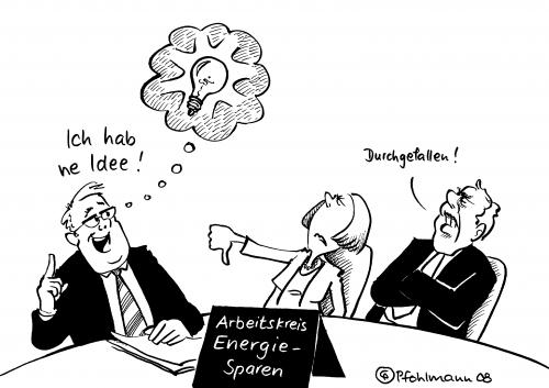 Cartoon: Glühlampe adieu (medium) by Pfohlmann tagged glühlampe,glühbirne,energiesparen,klimawandel,glühlampe,glühbirne,energiesparen,klimawandel,klima,wandel,energie,sparen,birne,lampe,idee,eingebung,inspiration,tisch,runde,versammlung,begeisterung,umwelt,vorschlag,durchgefallen,licht