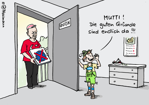 Cartoon: Gründelieferant (medium) by Pfohlmann tagged karikatur,cartoon,color,farbe,2014,türkei,eu,deutschland,beitritt,pizza,liefern,gründe,lieferdienst,lieferant,mutti,csu,union,demokratie,kommunalwahl,wahlen,wahlsieg,akp,beitrittsverhandlungen,karikatur,cartoon,color,farbe,2014,türkei,eu,deutschland,beitritt,pizza,liefern,gründe,lieferdienst,lieferant,mutti,csu,union,demokratie,kommunalwahl,wahlen,wahlsieg,akp,beitrittsverhandlungen