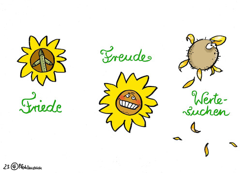 Cartoon: Grüne Harmonie (medium) by Pfohlmann tagged grüne,parteitag,harmonie,sonnenblume,friede,freude,eierkuchen,grünejugend,werte,parteiprogramm,grüne,parteitag,harmonie,sonnenblume,friede,freude,eierkuchen,grünejugend,werte,parteiprogramm