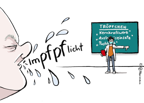 Impfpflicht-Tröpfchen