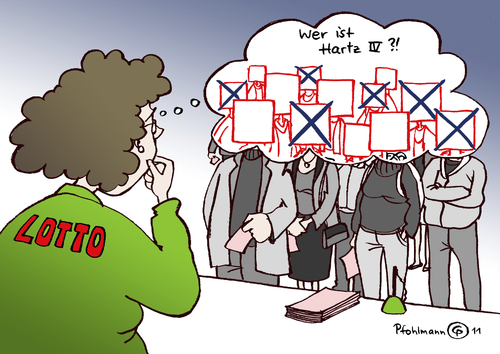 Cartoon: Lottoverbot (medium) by Pfohlmann tagged lotto,lotterie,lottoschein,hartz,iv,verbot,gericht,urteil,lotto,lotterie,lottoschein,hartz,verbot,gericht,urteil,arbeit,job,arbeitslosigkeit,spiel,empfänger,arbeitslos,glücksspiel,sucht,spielsucht,minderjährig,volljährig