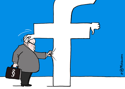 Cartoon: Partner facebook (medium) by Pfohlmann tagged karikatur,cartoon,2016,color,global,deutschland,berlin,facebook,zuckerberg,altmaier,kanzleramtsminister,besuch,niederlassung,recht,deutsches,hasskommentare,volksverhetzung,soziales,netzwerk,partner,daumen,streicheln,anbiederung,rechtslage,gesetze,karikatur,cartoon,2016,color,global,deutschland,berlin,facebook,zuckerberg,altmaier,kanzleramtsminister,besuch,niederlassung,recht,deutsches,hasskommentare,volksverhetzung,soziales,netzwerk,partner,daumen,streicheln,anbiederung,rechtslage,gesetze