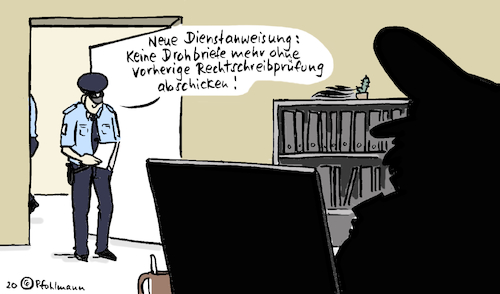 Polizei-Rechtschreibung