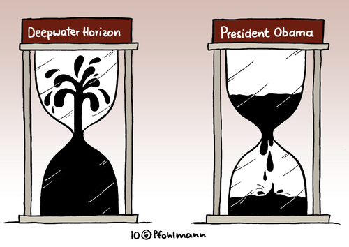 Cartoon: Sanduhr (medium) by Pfohlmann tagged ölpest,usa,us,präsident,president,obama,bp,ölkatastrophe,bohrinsel,deepwater,horizon,ölpest,usa,us,präsident,president,barack obama,bp,ölkatastrophe,bohrinsel,deepwater,horizon,barack,obama