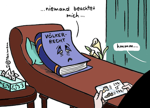 Cartoon: Völkerrecht Therapie (medium) by Pfohlmann tagged völkerrecht,therapie,psychologie,krieg,kriegsverbrechen,ukraine,russland,gaza,israel,hamas,gewalt,terror,terrorismus,bombardierung,genozig,völkermord,vergewaltigung,entführung,folter,opfer,therapeut,smartphone,shopping,smombie,ablenkung,konsum,völkerrecht,therapie,psychologie,krieg,kriegsverbrechen,ukraine,russland,gaza,israel,hamas,gewalt,terror,terrorismus,bombardierung,genozig,völkermord,vergewaltigung,entführung,folter,opfer,therapeut,smartphone,shopping,smombie,ablenkung,konsum