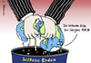 Cartoon: Seltene Erden (small) by Pfohlmann tagged rohstoffe ressourcen erde welt globus ausbeutung seltene erden industrie vorkommen vorräte knappheit