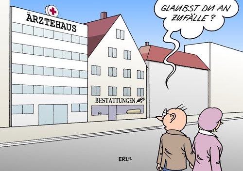 Cartoon: Ärztefehler (medium) by Erl tagged arzt,ärzte,fehler,kunstfehler,pfusch,behandlung,patient,krank,tot,tod,bestattung,keim,krankenhauskeim,krankenhaus,klinik,ärztehaus,zufall,ärzte,arzt,fehler,kunstfehler,pfusch,behandlung,patient,bestattung,krankenhauskeim,krankenhaus,klinik,ärztehaus