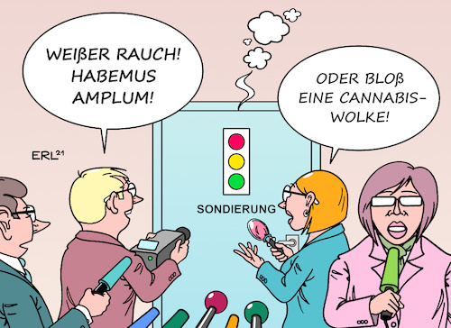 Cartoon: Ampel (medium) by Erl tagged politik,wahl,bundestagswahl,2021,sondierung,gespräche,koalition,ampel,rot,gelb,grün,spd,fdp,grüne,regierung,einigkeit,legalisierung,cannabis,weißer,rauch,papstwahl,konklave,habemus,papam,karikatur,erl,politik,wahl,bundestagswahl,2021,sondierung,gespräche,koalition,ampel,rot,gelb,grün,spd,fdp,grüne,regierung,einigkeit,legalisierung,cannabis,weißer,rauch,papstwahl,konklave,habemus,papam,karikatur,erl