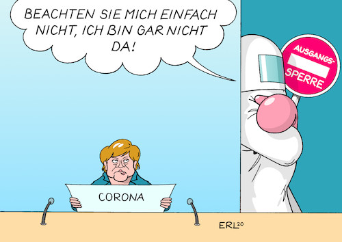 Cartoon: Ansprache Merkel (medium) by Erl tagged politik,corona,krise,virus,coronavirus,covid19,maßnahmen,lage,ansprache,fernsehen,bundeskanzlerin,angela,merkel,vermeidung,ausgangssperre,karikatur,erl,politik,corona,krise,virus,coronavirus,covid19,maßnahmen,lage,ansprache,fernsehen,bundeskanzlerin,angela,merkel,vermeidung,ausgangssperre,karikatur,erl