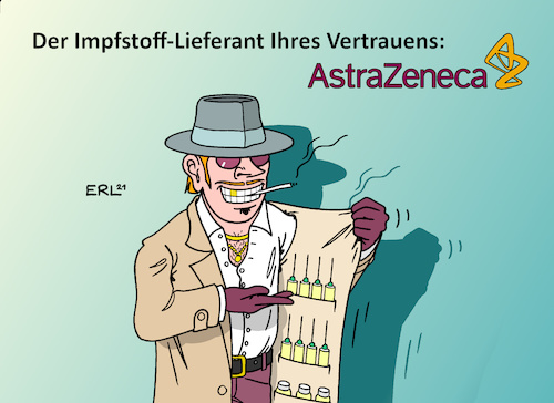 Cartoon: AstraZeneca (medium) by Erl tagged politik,corona,virus,pandemie,covid19,impfung,impfstoff,hersteller,astra,zeneca,lieferung,eu,unsicher,unzuverlässig,bevorzugung,großbritannien,lager,geheimnis,verteilung,ruf,zweifelhaft,schlecht,vertrauen,misstrauen,dealer,spritzen,halbwelt,unterwelt,karikatur,erl,politik,corona,virus,pandemie,covid19,impfung,impfstoff,hersteller,astra,zeneca,lieferung,eu,unsicher,unzuverlässig,bevorzugung,großbritannien,lager,geheimnis,verteilung,ruf,zweifelhaft,schlecht,vertrauen,misstrauen,dealer,spritzen,halbwelt,unterwelt,karikatur,erl