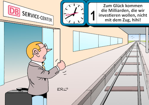 Bahn By Erl Politics Cartoon TOONPOOL