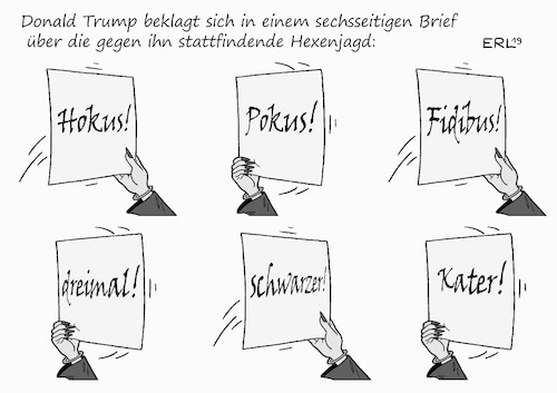 Brief von Trump