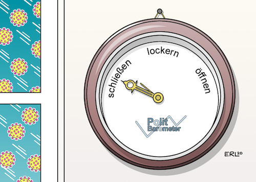 Cartoon: Coronahagel (medium) by Erl tagged politik,corona,virus,pandemie,covid19,zweite,welle,teillockdown,fallzahlen,todeszahlen,neuerkrankungen,anstieg,umfrage,mehrheit,lockdown,zdf,politbarometer,barometer,wetter,sturm,hagel,unwetter,karikatur,erl,politik,corona,virus,pandemie,covid19,zweite,welle,teillockdown,fallzahlen,todeszahlen,neuerkrankungen,anstieg,umfrage,mehrheit,lockdown,zdf,politbarometer,barometer,wetter,sturm,hagel,unwetter,karikatur,erl