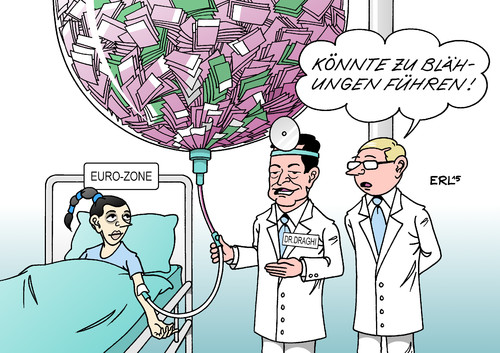 Cartoon: Dr. Draghi (medium) by Erl tagged ezb,ankauf,anleihen,staatsanleihen,kredit,banken,versicherungen,geld,flut,geldflut,inflation,deflation,euro,eurozone,mario,draghi,doktor,arzt,infusion,blähungen,blase,nebenwirkung,karikatur,erl,ezb,ankauf,anleihen,staatsanleihen,kredit,banken,versicherungen,geld,flut,geldflut,inflation,deflation,euro,eurozone,mario,draghi,doktor,arzt,infusion,blähungen,blase,nebenwirkung