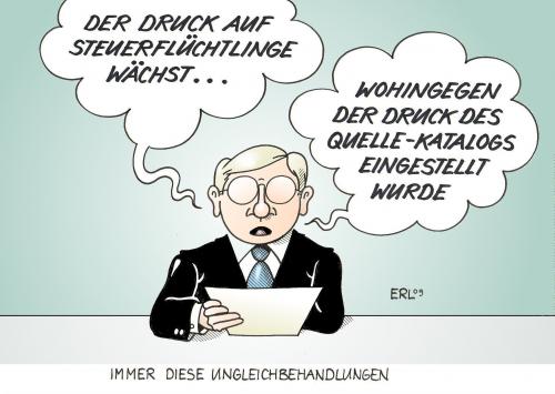 Cartoon: Druck (medium) by Erl tagged druck,steuerflüchtling,steuerflucht,steuerhinterziehung,gesetz,quelle,katalog,krise,pleite,kredit,druck,steuerflüchtling,steuerflucht,steuerhinterziehung,gesetz,quelle,katalog,krise,pleite,kredit,druckerei