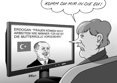 Erdogan Merkel