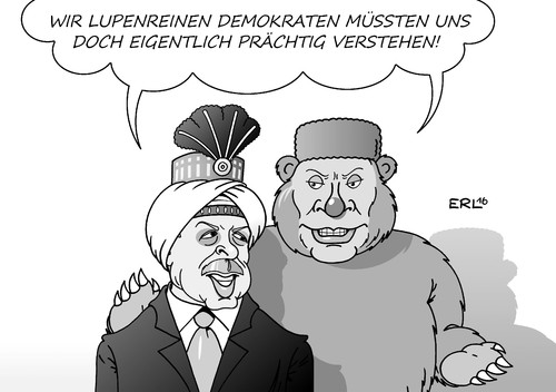 Erdogan und Putin