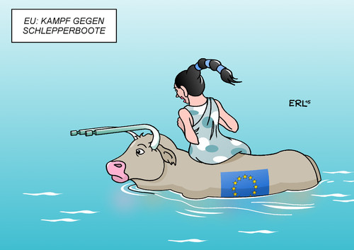 EU Kampf gegen Schlepperboote