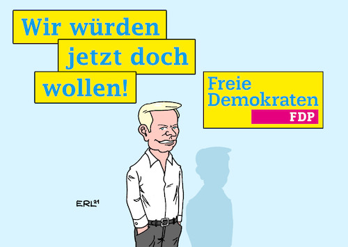 Cartoon: FDP (medium) by Erl tagged politik,partei,fdp,freie,demokraten,parteitag,digital,bundesragswahl,wahl,wahlkampf,bereitschaft,regieren,regierung,2017,koalitionsverhandlungen,jamaika,cdu,csu,grüne,christian,lindner,abbruch,flucht,karikatur,erl,politik,partei,fdp,freie,demokraten,parteitag,digital,bundesragswahl,wahl,wahlkampf,bereitschaft,regieren,regierung,2017,koalitionsverhandlungen,jamaika,cdu,csu,grüne,christian,lindner,abbruch,flucht,karikatur,erl