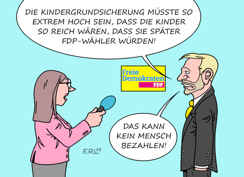 FDP gegen Kindergrundsicherung