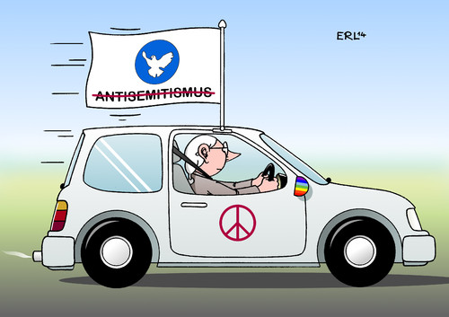 Cartoon: Flagge zeigen (medium) by Erl tagged krieg,gaza,hamas,israel,palästinenser,demonstrationen,deutschland,frankreich,europa,antisemitismus,juden,judenfeindlichkeit,friedensbewegung,flagge,zeigen,fußball,wm,autofahne,friedenstaube,symbol,krieg,gaza,hamas,israel,palästinenser,demonstrationen,deutschland,frankreich,europa,antisemitismus,juden,judenfeindlichkeit,friedensbewegung,flagge,zeigen,fußball,wm,autofahne,friedenstaube,symbol