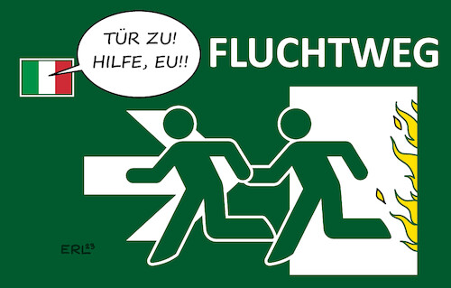 Fluchtweg