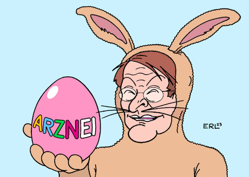 Frohe Ostern mit Karl Lauterbach