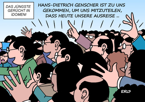 Genscher Flüchtlinge