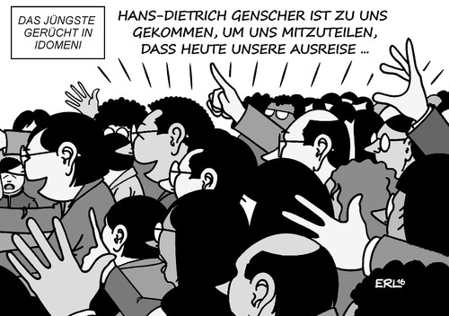 Genscher Flüchtlinge