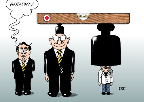 Cartoon: Gesundheitsreform (medium) by Erl tagged gesundheitsreform,gesundheit,reform,gesundheitsminister,rösler,krankenkassen,finanzierung,beiträge,pharmaindustrie,sparen,gerechtigkeit,gerecht,gesundheitsreform,gesundheit,gesundheitsminister,rösler,krankenkassen,finanzierung,beiträge,reform,sparen,pharmaindustrie,gerechtigkeit