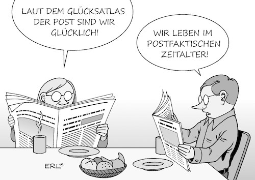 Glücksatlas der Post