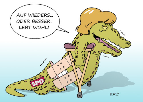 Cartoon: Groko (medium) by Erl tagged politik,ende,legislaturperiode,sommerpause,abschied,große,koalition,groko,cdu,csu,spd,bundeskanzlerin,angela,merkel,karikatur,erl,politik,ende,legislaturperiode,sommerpause,abschied,große,koalition,groko,cdu,csu,spd,bundeskanzlerin,angela,merkel,karikatur,erl