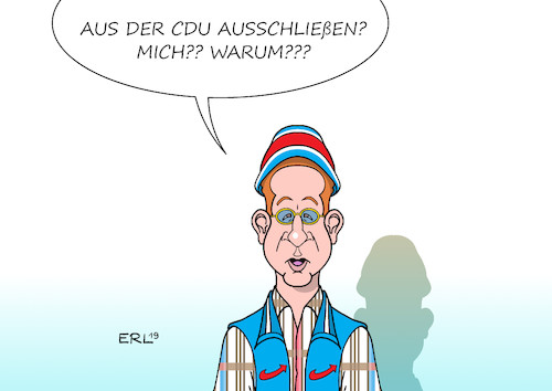 Cartoon: Hans Georg Maaßen (medium) by Erl tagged politik,cdu,richtung,links,mitte,rechts,annegret,kramp,karrenbauer,akk,interview,interpretation,parteiausschluss,hans,georg,maaßen,ex,verfassungsschutz,präsident,nähe,sympathie,afd,karikatur,erl,politik,cdu,richtung,links,mitte,rechts,annegret,kramp,karrenbauer,akk,interview,interpretation,parteiausschluss,hans,georg,maaßen,ex,verfassungsschutz,präsident,nähe,sympathie,afd,karikatur,erl