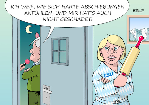 Harte Abschiebungen