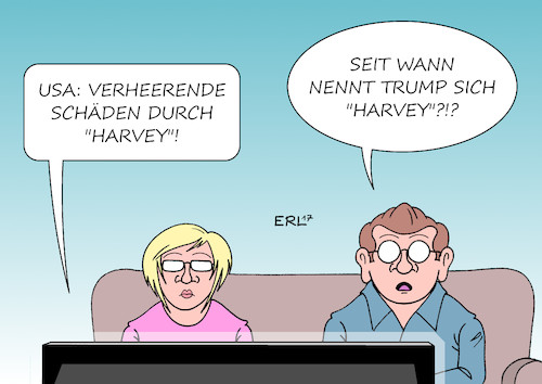 Cartoon: Harvey (medium) by Erl tagged usa,texas,wirbelsturm,hurrikan,tropensturm,verwüstung,tod,schäden,präsident,donald,trump,politische,kultur,demokratie,gewaltenteilung,rechtspopulismus,rassismus,rechtsextremismus,chaos,unberechenbarkeit,karikatur,erl,usa,texas,wirbelsturm,hurrikan,tropensturm,verwüstung,tod,schäden,präsident,donald,trump,politische,kultur,demokratie,gewaltenteilung,rechtspopulismus,rassismus,rechtsextremismus,chaos,unberechenbarkeit,karikatur,erl