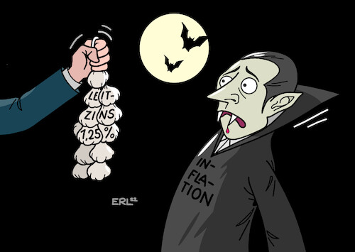 Cartoon: Hoffentlich wirkts! (medium) by Erl tagged politik,finanzen,finazpolitik,ezb,europäische,zentralbank,erhöhung,leitzins,bekämpfung,inflation,vampir,knoblauch,mond,nacht,fledermaus,karikatur,erl,politik,finanzen,finazpolitik,ezb,europäische,zentralbank,erhöhung,leitzins,bekämpfung,inflation,vampir,knoblauch,mond,nacht,fledermaus,karikatur,erl