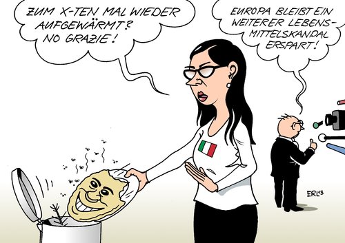 Cartoon: Italien (medium) by Erl tagged italien,wahl,berlusconi,niederlage,eu,erleichterung,euro,lebensmittelskandal,pferdefleisch,lasagne,bio,ei,bioeier,italien,wahl,berlusconi,niederlage,eu,erleichterung,euro,lebensmittelskandal,pferdefleisch,lasagne,bio,ei,bioeier