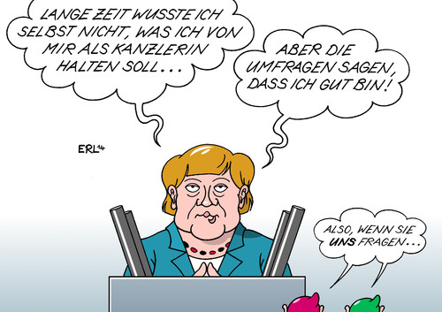 Cartoon: Kanzlerin (medium) by Erl tagged kanzlerin,bundeskanzlerin,angela,merkel,bundestag,debatte,haushalt,etat,kanzleretat,aussprache,regierung,opposition,klein,meinung,umfrage,meinungsumfrage,kanzlerin,bundeskanzlerin,angela,merkel,bundestag,debatte,haushalt,etat,kanzleretat,aussprache,regierung,opposition,klein,meinung,umfrage,meinungsumfrage