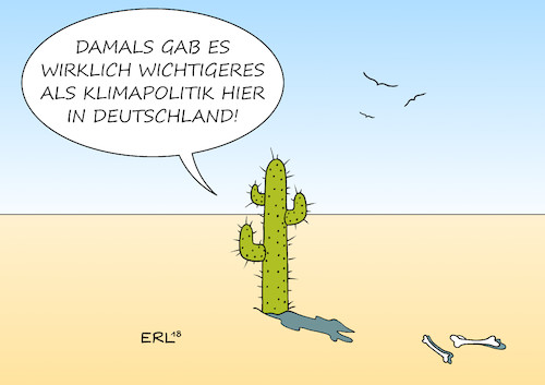 Cartoon: Klima (medium) by Erl tagged politik,klima,klimawandel,erderwärmung,hitze,rekordjahr,häufung,klimapolitik,stiefkind,große,koalition,cdu,csu,spd,klimaziele,verfehlung,co2,ausstoß,anstieg,wetter,wetterextreme,wüste,kaktus,kakteen,knochen,sand,karikatur,erl,politik,klima,klimawandel,erderwärmung,hitze,rekordjahr,häufung,klimapolitik,stiefkind,große,koalition,cdu,csu,spd,klimaziele,verfehlung,co2,ausstoß,anstieg,wetter,wetterextreme,wüste,kaktus,kakteen,knochen,sand,karikatur,erl