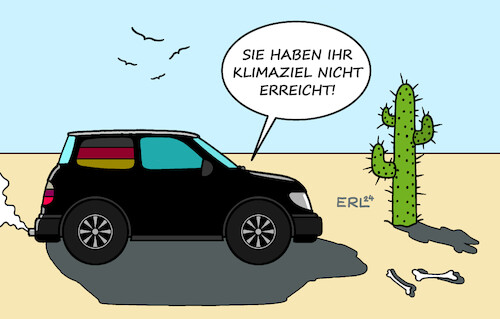 Cartoon: Klimaziel (medium) by Erl tagged politik,klima,klimawandel,erderwärung,klimaziel,co2,reduktion,deutschland,verkehr,abstieg,ranking,karikatur,erl,politik,klima,klimawandel,erderwärung,klimaziel,co2,reduktion,deutschland,verkehr,abstieg,ranking,karikatur,erl