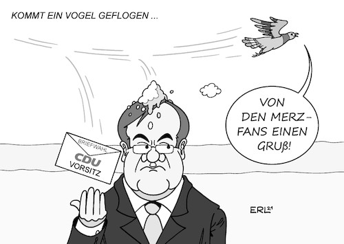 Kommt ein Vogel geflogen ...