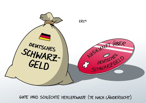 Cartoon: Ländersicht (medium) by Erl tagged schweiz,deutschland,streit,steuer,steuergeld,steuerhinterziehung,schweizer,banken,cd,daten,ankauf,finanzamt,steuerfahnder,nrw,nordrhein,westfalen,haftbefehl,schweiz,deutschland,streit,steuer,steuergeld,steuerhinterziehung,banken,schweizer