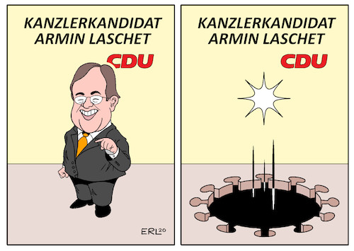 Armin Laschet Karikatur - Armin Laschet von tiede ...