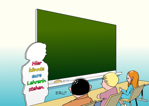 Cartoon: Lehrermangel (medium) by Erl tagged politik,bildung,schule,lehrerin,lehrerinnen,lehrer,lehrermangel,unterricht,unterrichtsausfall,berechnung,schülerzahlen,schüler,karikatur,erl,politik,bildung,schule,lehrerin,lehrerinnen,lehrer,lehrermangel,unterricht,unterrichtsausfall,berechnung,schülerzahlen,schüler,karikatur,erl