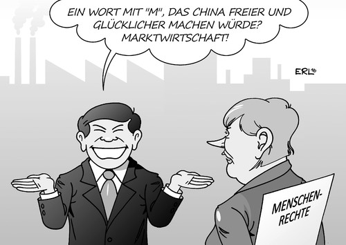 Merkel China